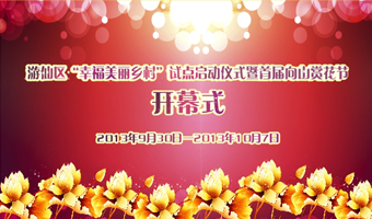 游仙區首屆向山花卉節